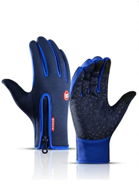 Winter Gloves Touch Screen Riding Motorcycle Sliding Waterproof Sports Gloves With Fleece SmartDealHub