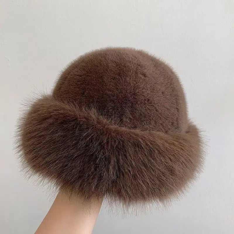 New Plush Mongolian Hat For Autumn And Winter Cold-proof And Warm SmartDealHub