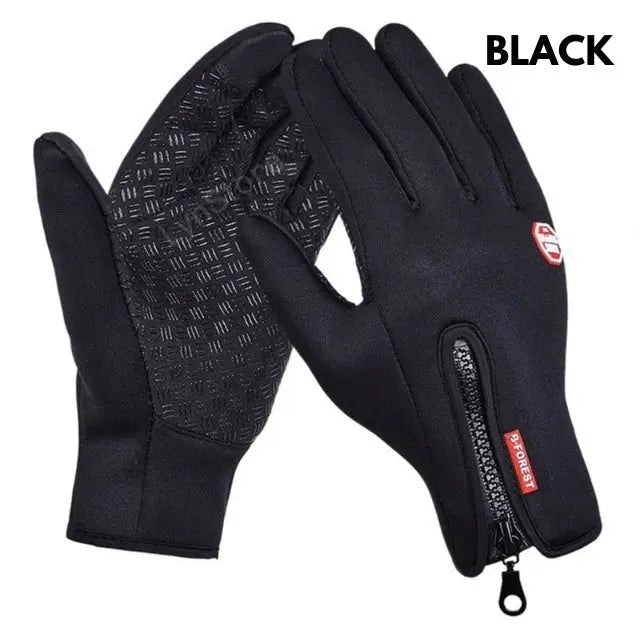 Winter Gloves Touch Screen Riding Motorcycle Sliding Waterproof Sports Gloves With Fleece SmartDealHub