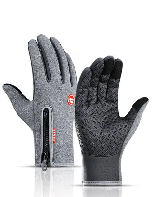 Winter Gloves Touch Screen Riding Motorcycle Sliding Waterproof Sports Gloves With Fleece SmartDealHub
