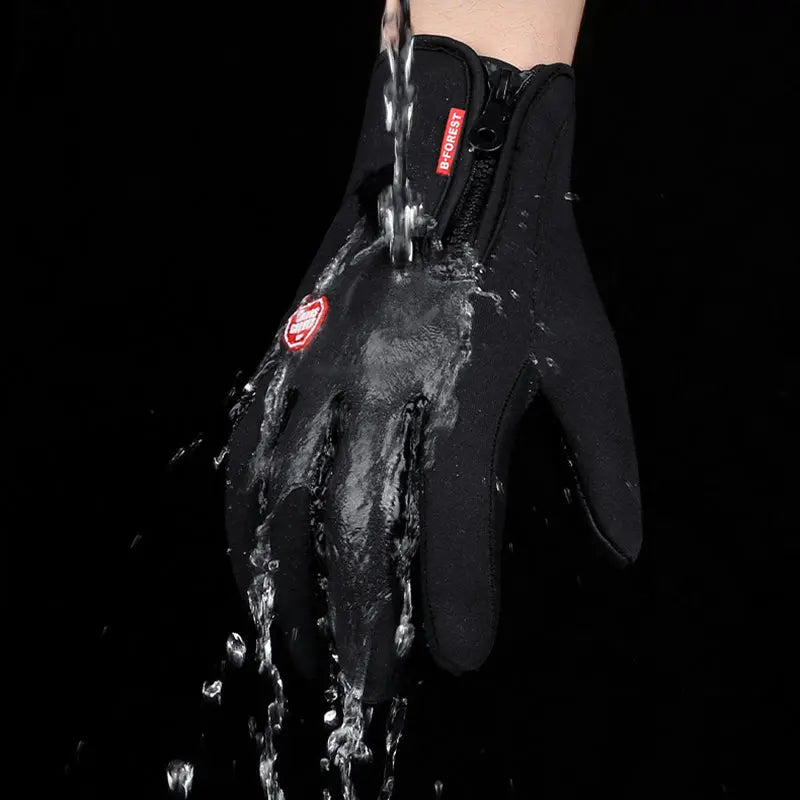Winter Gloves Touch Screen Riding Motorcycle Sliding Waterproof Sports Gloves With Fleece SmartDealHub