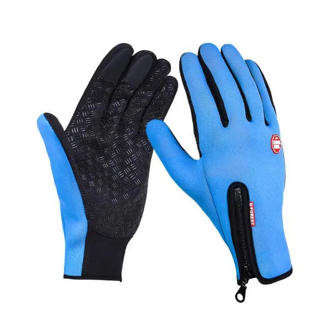 Winter Gloves Touch Screen Riding Motorcycle Sliding Waterproof Sports Gloves With Fleece SmartDealHub