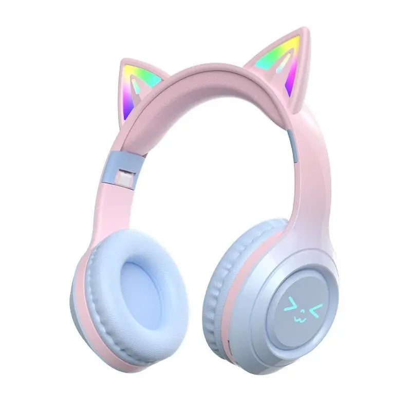 Cute Cat Ear Wireless Bluetooth Headphones - SmartDealHub