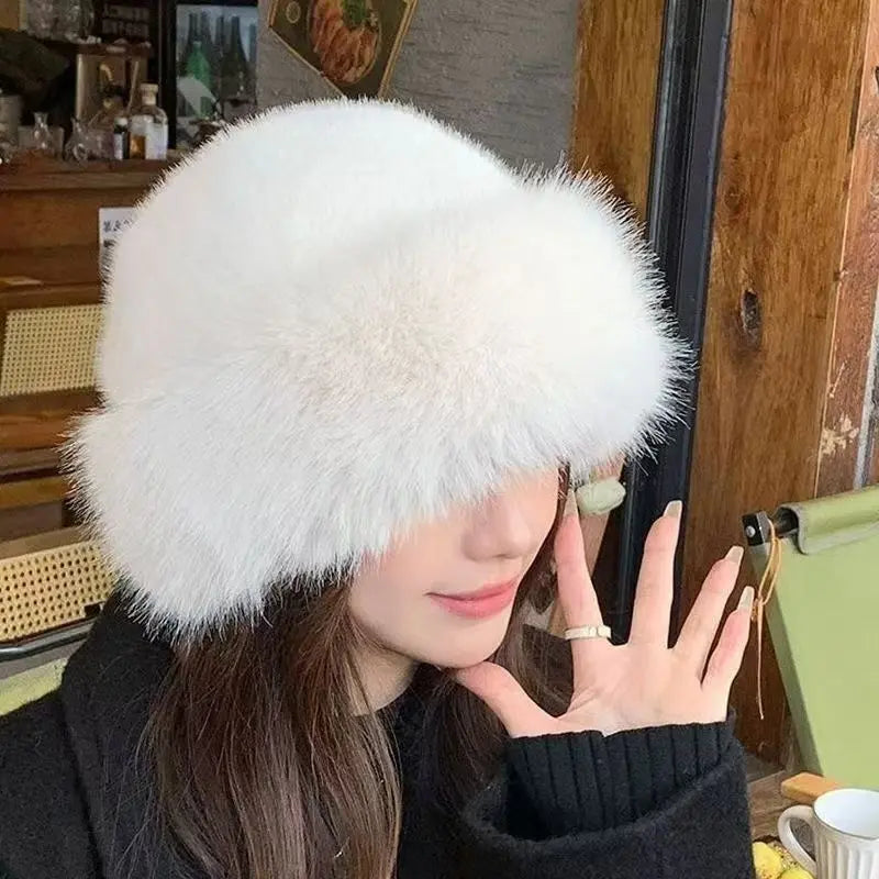 New Plush Mongolian Hat For Autumn And Winter Cold-proof And Warm SmartDealHub