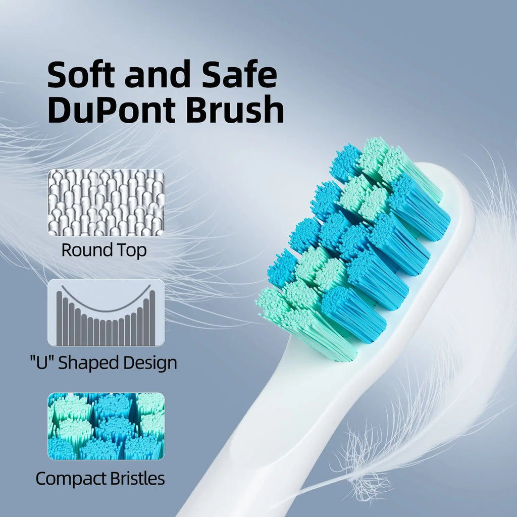 Elektrische Zahnbürste mit Schalltechnologie – Wiederaufladbar, Mehrere Putzmodi, Sanfte & gründliche Reinigung - SmartDealHub