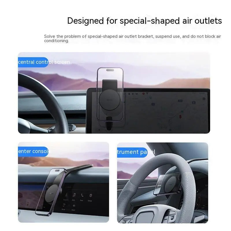 Magnetic Bendable Car Mobile Phone Holder - SmartDealHub