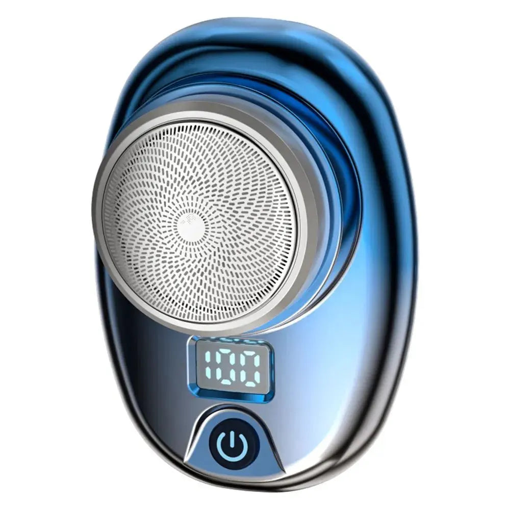 Portable Electric Shaver With LED Digital Display Type - C Rechargeable Electric Razor For Men Electric Beard Trimmer For Home Office Travel Car - SmartDealHub